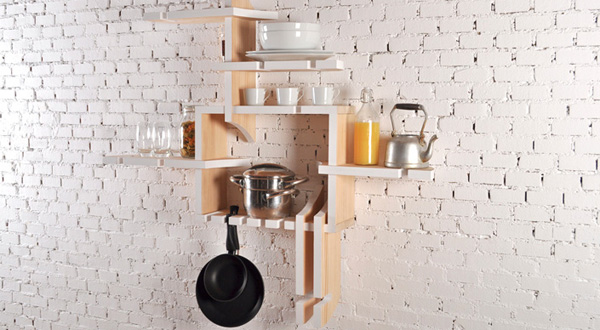 Tentacle ชั้นวางติดผนัง 