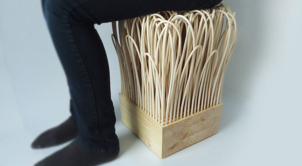 เก้าอี้หวายแปลก