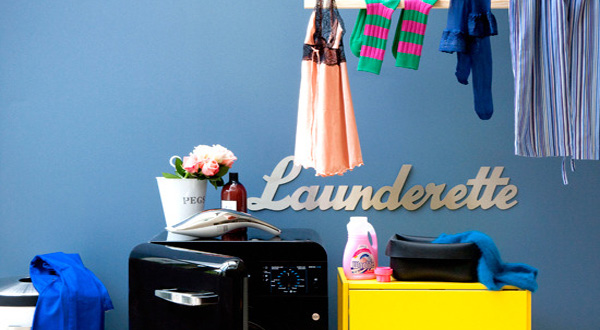 ไอเดียเพิ่มเสน่ห์ให้มุมตากผ้าและซักผ้า Chic Laundry