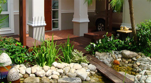 ไอเดียการหยิบเส้นสายใส่ในงานจัดสวน