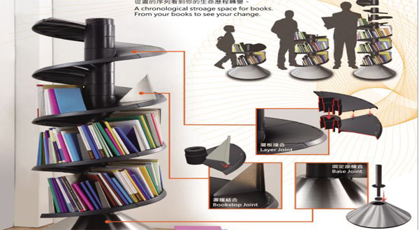 ไอเดียชั้นวางหนังสือ Change สุดโมเดิร์น