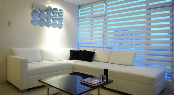 ตกแต่งห้อง อพาร์ทเมนท์ สีขาวขนาดเล็ก