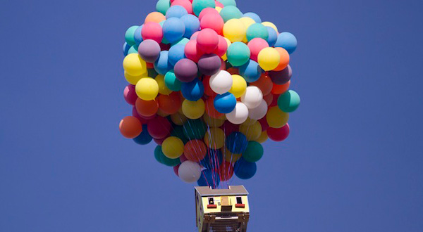บ้านบอลลูน จากภาพยนต์ UP