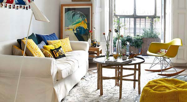 ตกแต่งอพาร์ทเมนท์หลากสีแบบ madrid