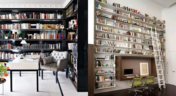 แบบห้องอ่านหน้งสือส่วนตัว