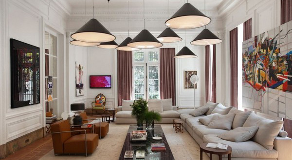 ตกแต่งห้องรับแขกแบบร่วมสมัย ด้วยงานศิลปะ