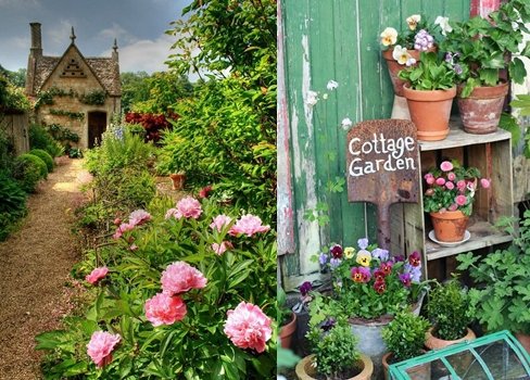 สวนแบบสไตล์ชนบทอังกฤษ 