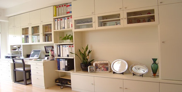 สไตล์การแต่งห้องทำงานภายในบ้าน