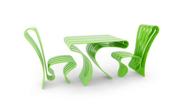 ชุดเฟอร์นิเจอร์สีสดใส