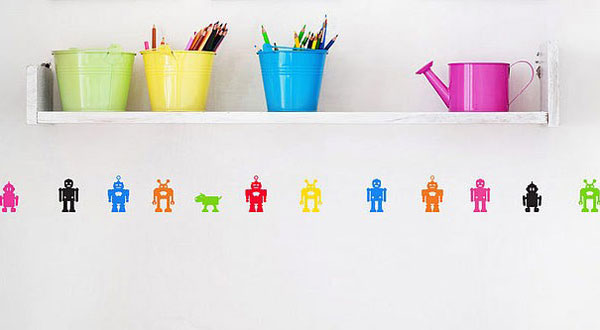 ไอเดียสติ๊กเกอร์ติดผนัง