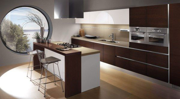 ห้องครัว สไตล์อิตาเลียน สง่างามแบบเงียบขรึม