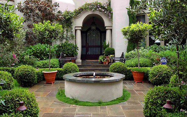 จัดสวนสวย สไตล์สเปน