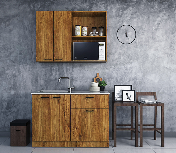 ทันสมัยสไตล์ Loft ด้วย ชุดครัวสำเร็จรูป Cabin ที่ Homepro