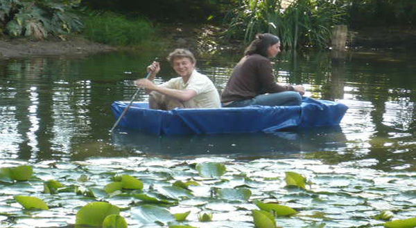 ทำเรือพายหนีน้ำท่วมด้วยตัวเอง