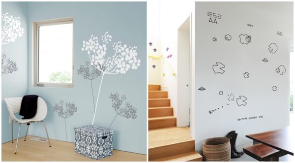 ไอเดียแต่งผนังห้องเก๋ไก๋ ด้วยกราฟฟิค