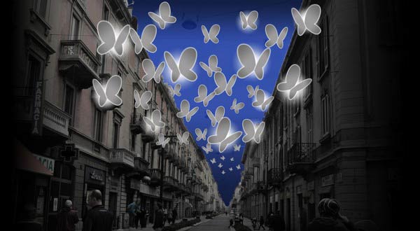 แสงผีเสื้อแสนสวย