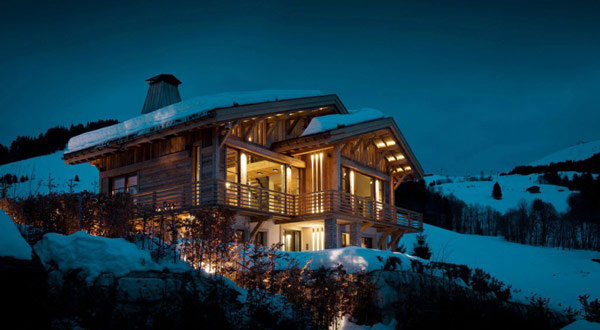 บ้าน บนเทือกเขาแอลป์ ฝรั่งเศสที่แสนโรแมนติก