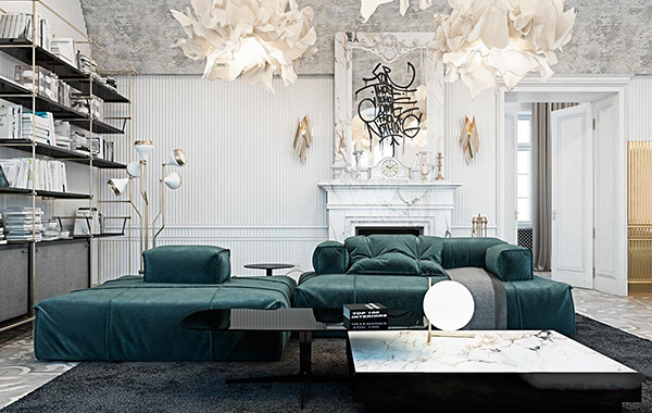 ไอเดียการตกแต่งภายในสไตล์หรูหรา ในอิตาลี