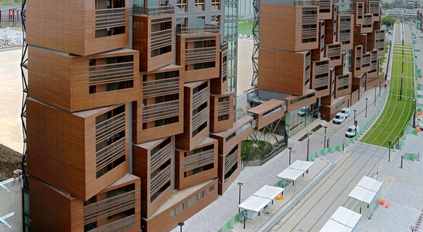 อพาร์ทเมนท์ตะกร้า อาคารสมัยใหม่ในกรุงปารีส