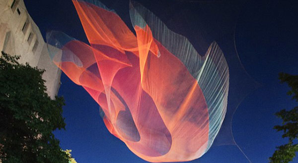 ประติมากรรมทางอากาศ