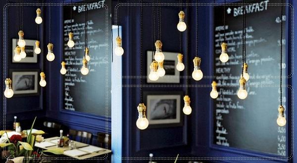 โคมไฟ ตกแต่งห้องนอน หลากสีสัน