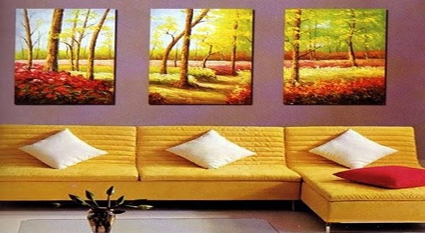 ภาพเพ้นท์ประดับผนังบ้านสวย ๆ