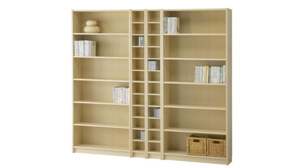 ตู้เก็บหนังสือ ของประหยัดพื้นที่ 