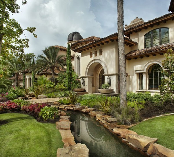 สวนแบบมีทางน้ำ สวนแบบมีทางน้ำ