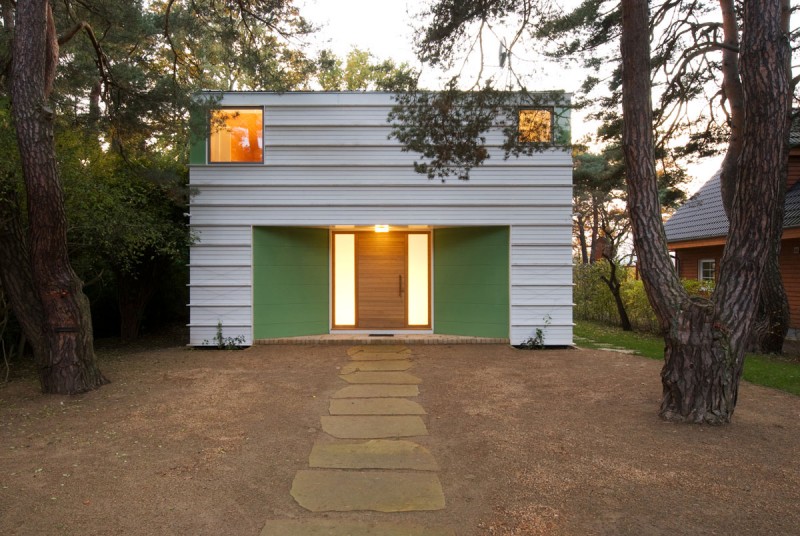 บ้านไม้สีขาว ตกแต่งบ้าน