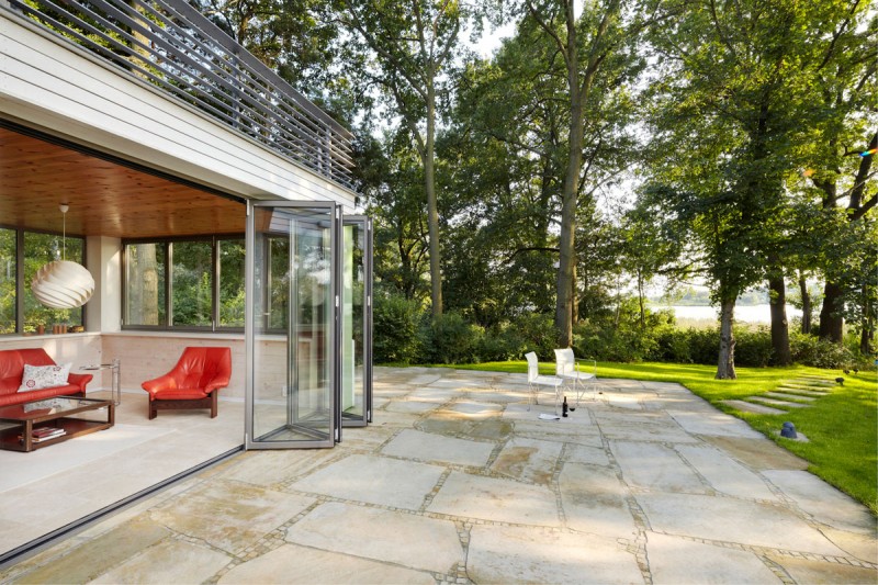 บ้านไม้สีขาว ตกแต่งบ้าน