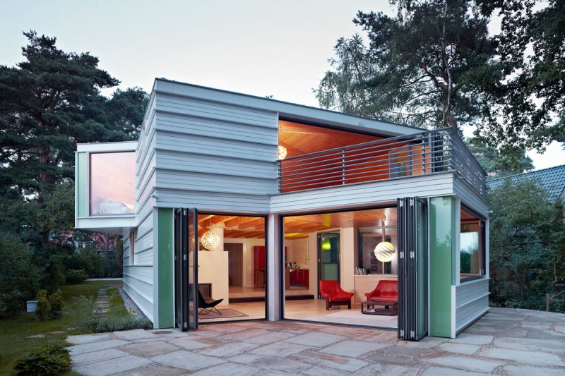 บ้านไม้สีขาว ตกแต่งบ้าน