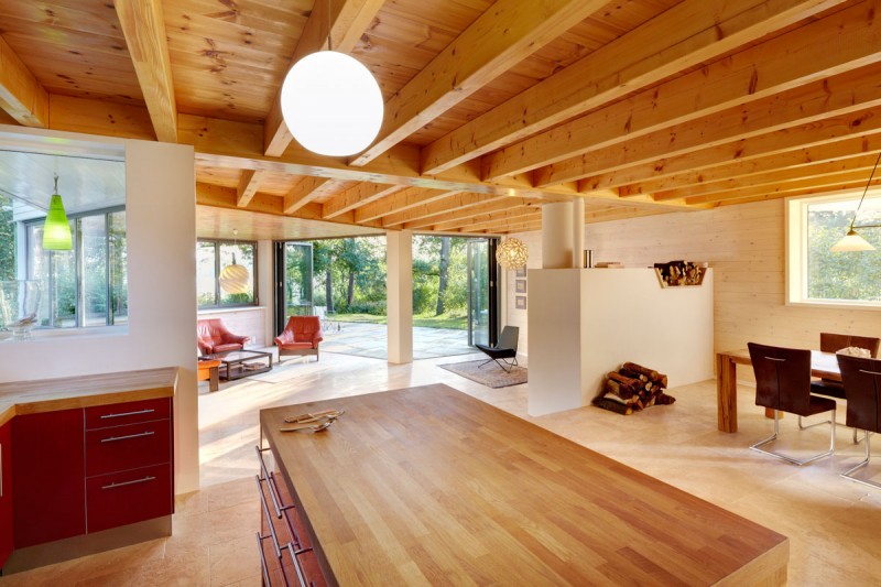 บ้านไม้สีขาว ตกแต่งบ้าน