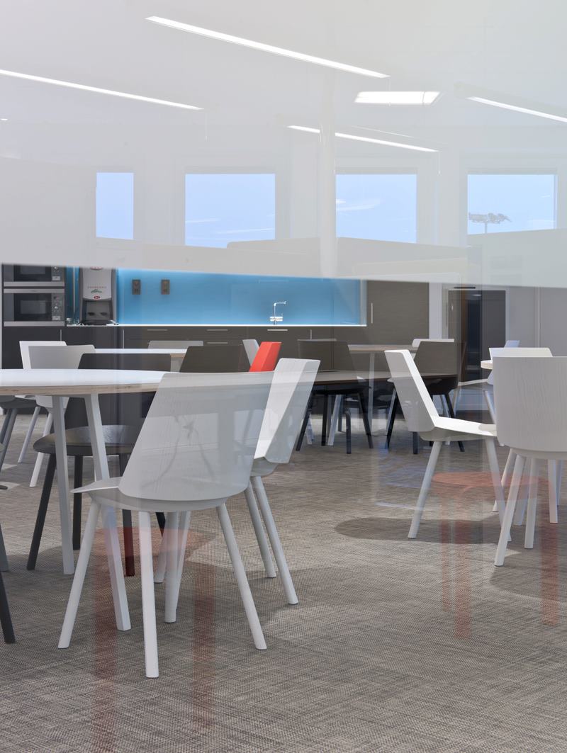 ห้องประชุม เก้าอี้ โตีะ