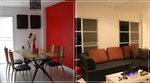 ตกแต่งห้องนั่งเล่น , ตกแต่งห้องรับประทานอาหาร