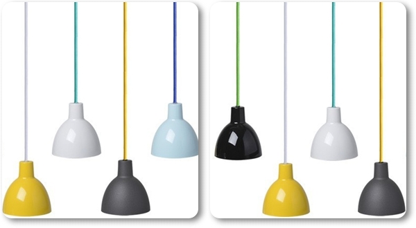 โคมไฟห้อยหลากสี