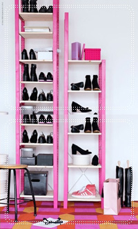 ชั้นวางรองเท้าแบบสูง