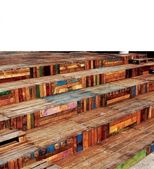 ขั้นบันไดไม้