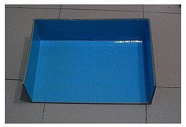 ชั้นวางของจากกล่องกระดาษ ชั้นวางของจากกล่องกระดาษ