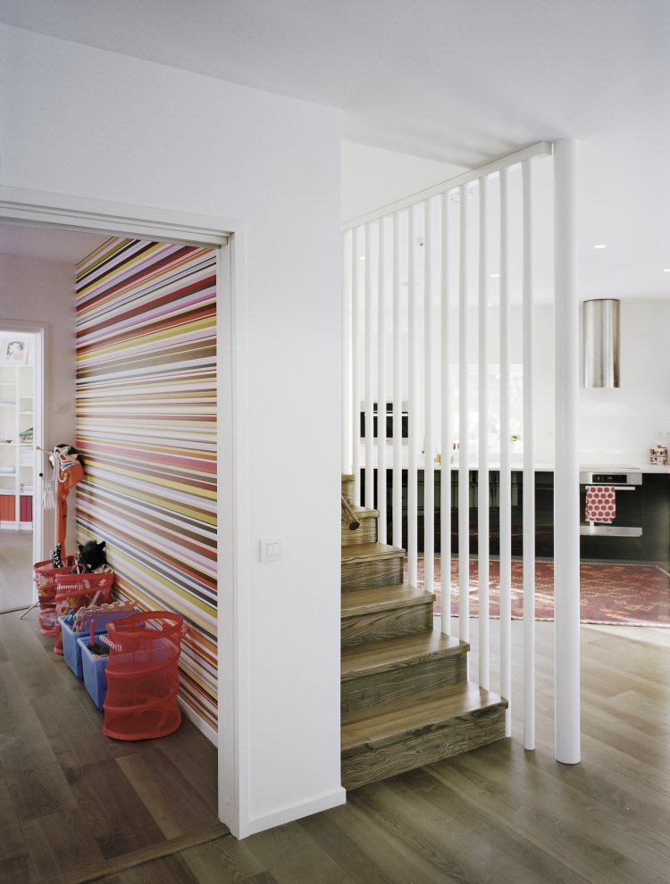 บันไดไม้ 