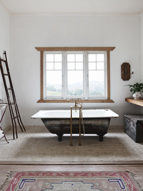 ห้องน้ำสไตล์บ้านไร่