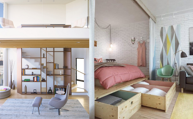 แต่งห้องขนาดเล็ก