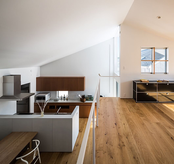 พื้นที่เปิดที่เชื่อมต่อกันของบ้าน