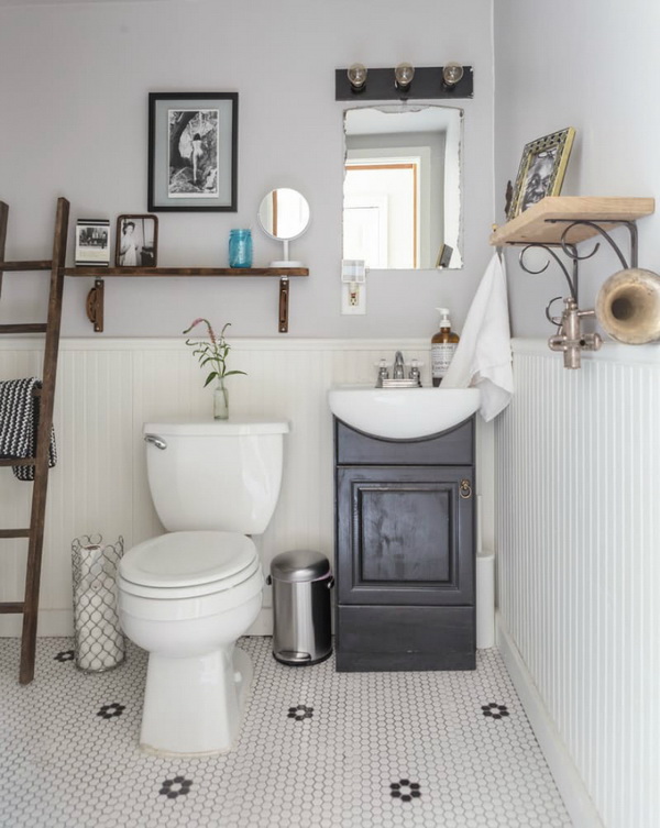 ตกแต่งห้องน้ำสไตล์วินเทจ