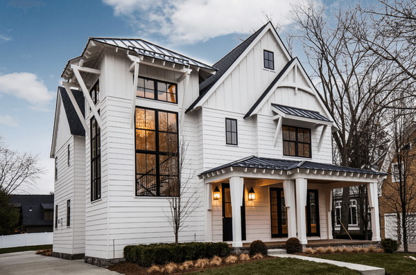 แบบบ้านสีขาว