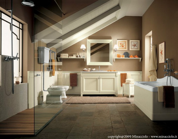 ไิอเดียตกแต่งห้องน้ำ