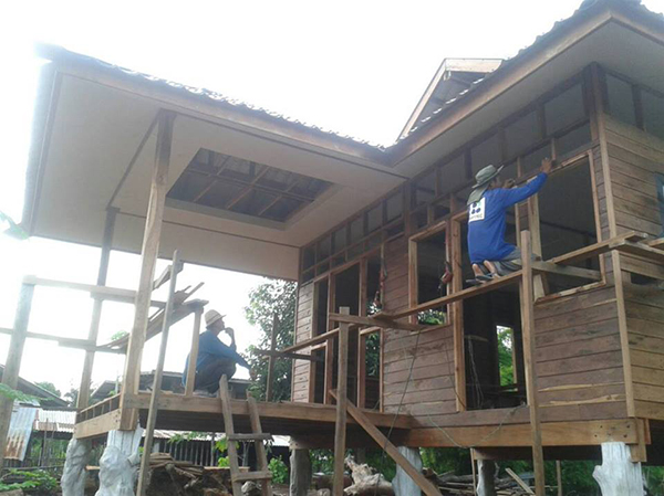 บ้านไม้ชั้นเดียว บ้านไม้ชั้นเดียว