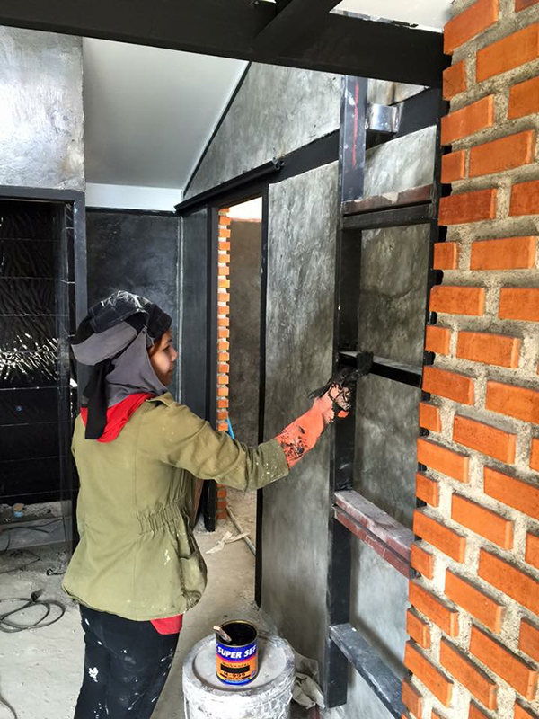 ทาสีบ้าน