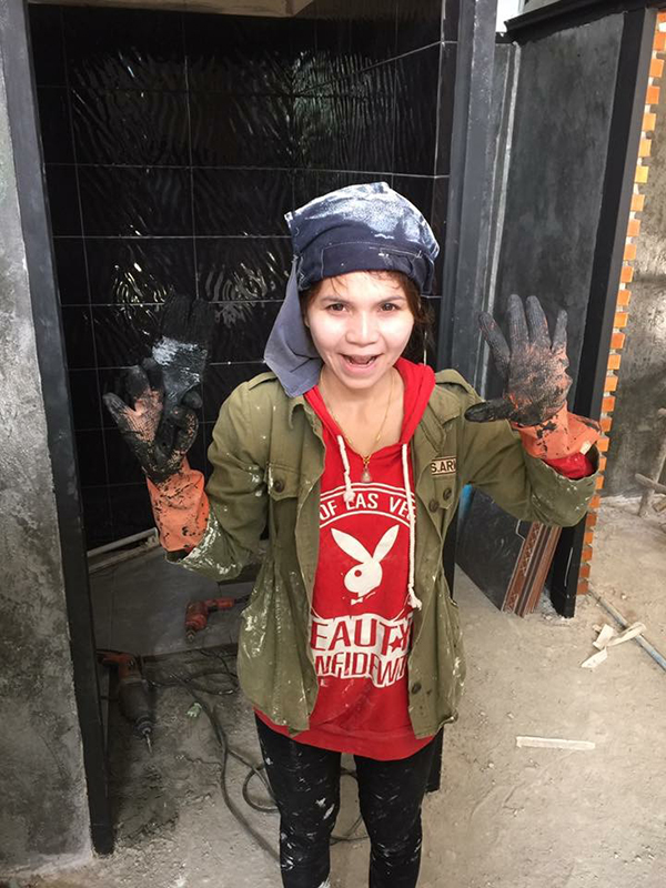 ทาสีบ้านเอง