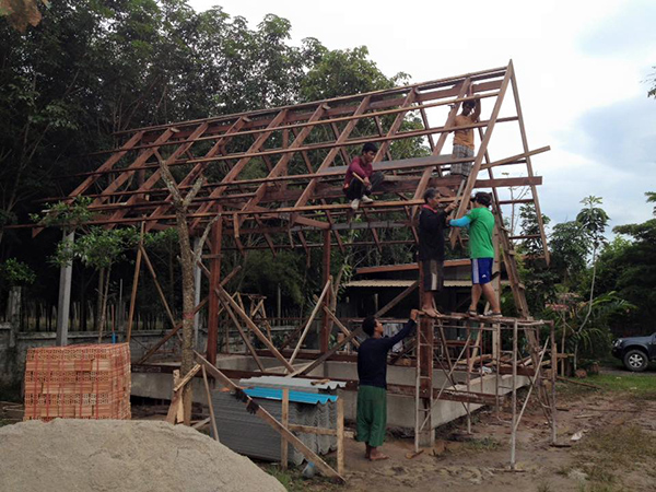 โครงหลังคาไม้