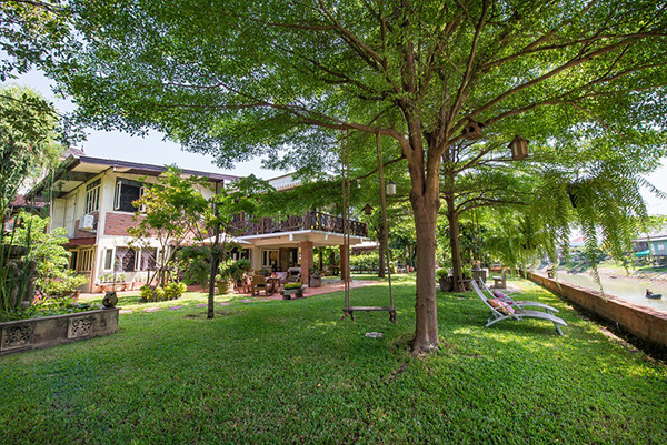 บรรยากาศในสวน